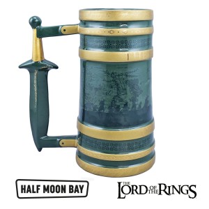 MUGSLOTR01 Collectable Beer Mug Boxed 950 ml Lord of the Rings with sword  халба